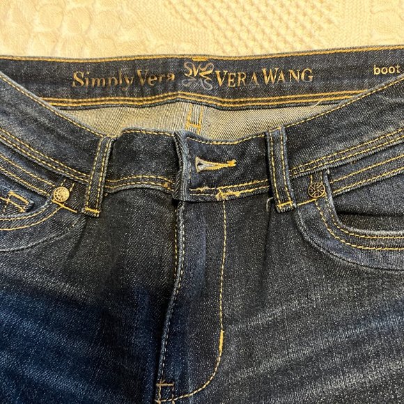 Simply Vera Vera Wang Bootcut Jeans Size 6 - Picture 4 of 4